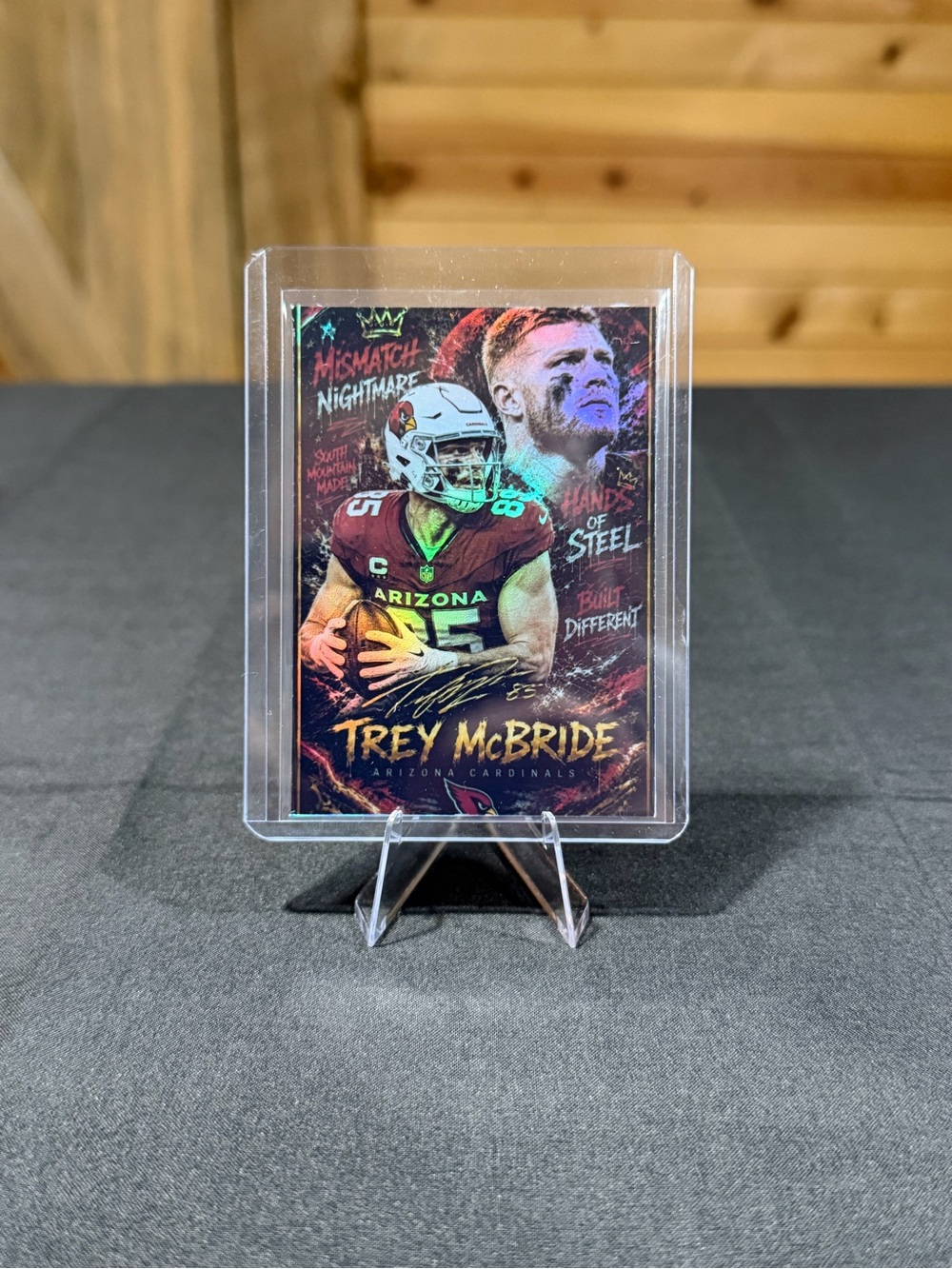 Trey McBride Arizona Cardinals Custom Football Card